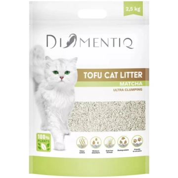 Komplektējošs tofu kaķu pakaišs DIAMENTIQ Matcha U