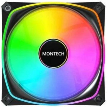 Montech RX120 Pro ARGB PWM Reverse Black 120mm | R