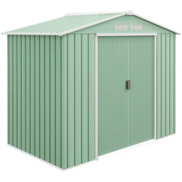 Dārza nojume, 2 bīdāmās durvis, ventilācijas logi,