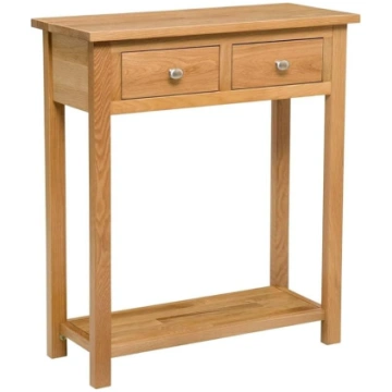 Hallowood Furniture Waverly Oak Wide Console Table