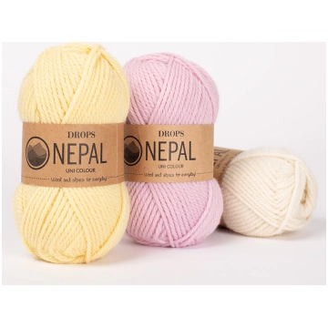 DROPS Nepal Uni Colour - Alpaka un Peru vilnas dzi