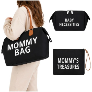 Mommy Bag 3in1 māmiņu soma ar organizatoru un kosm