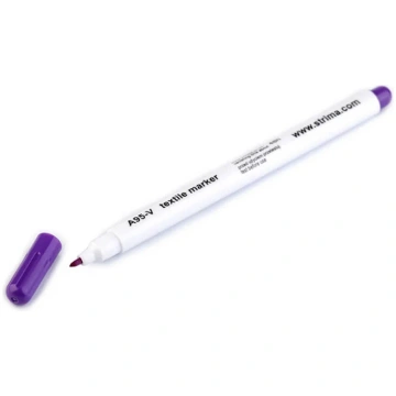 Izgaistošs flomāsters zīmēšanai uz auduma - Violet
