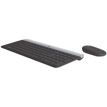 Logitech Slim Wireless Combo MK470 - keyboard and 