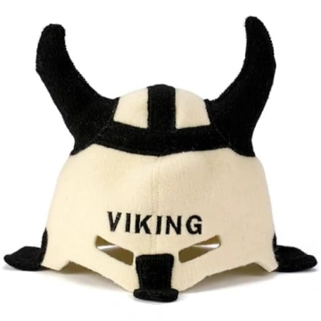 Pirts vikingu cepure, 100% organiskās vilnas filca