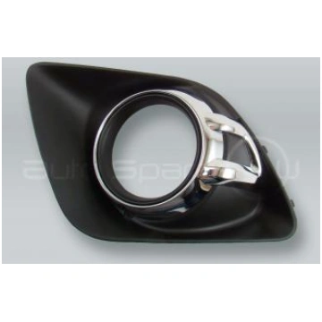 Lietots - Front Bumper Fog Light Grille LEFT fits 