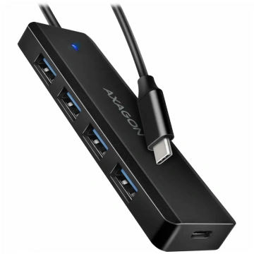 AXAGON HUE-C1C 4x USB3.2 Gen 1 Travel hub, USB-C p