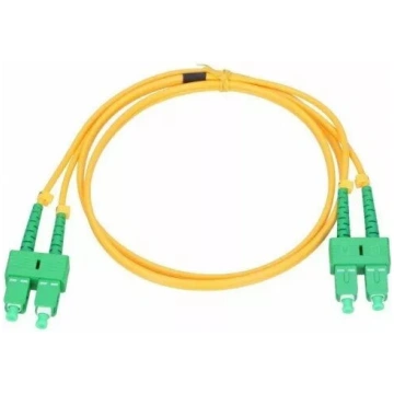 Optiskais patch vads SC/APC–SC/APC duplekss vienmo
