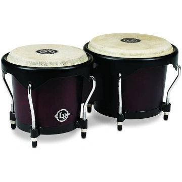 LP Latin Percussion LP810202 City Bongo Dark Wood 
