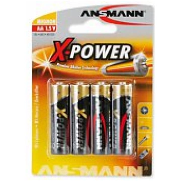 Ansmann AA / LR6 / 1.5V - 4 psc Baterijas ABPXPOWE