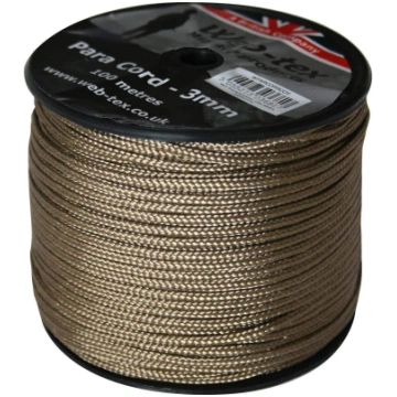 Virve 3mm (Web-Tex) - cena par 1m