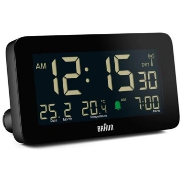 Wireless Digital Alarm Clock Braun BC10B-DCF
