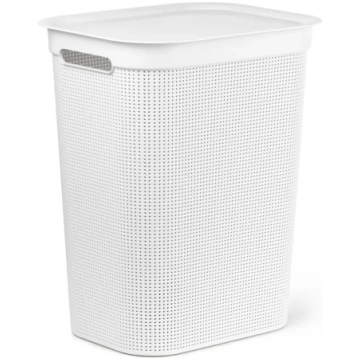 Rotho underwear basket 50L BRISEN white 7610859196