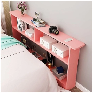 Retro Slim Wooden Sofa Table with 3-Layer Console 