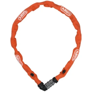 Saslēgs - ABUS 1200/60 Web Orange - 56922 - Ķēde, 