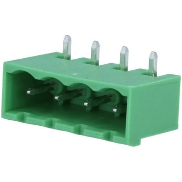 Connector: pluggable terminal block; socket; male;
