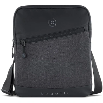 bugatti Universe vīriešu maza melna plecu soma Min