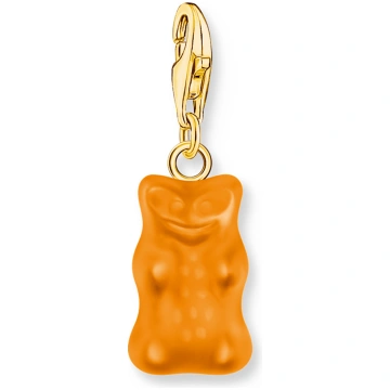 Thomas Sabo 2186-413-8 Orange Charm Goldbears Pend