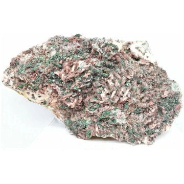 Dolomite with devillin, malachite and chalk Minera