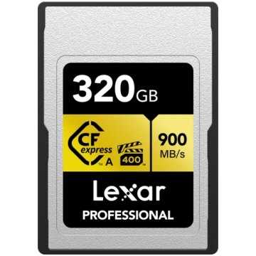 Lexar 320GB CFexpress Pro Gold R900/W800 (VPG400) 