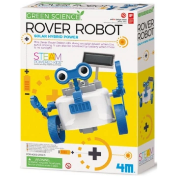 Rotaļu robots 4M 03417, zila krās./balta krās