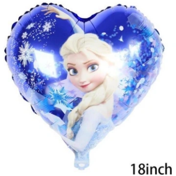 Folija balons Frozen Elza sirds