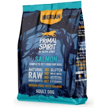 PRIMAL SPIRIT Iberian Salmon Sausā suņu barība 1kg