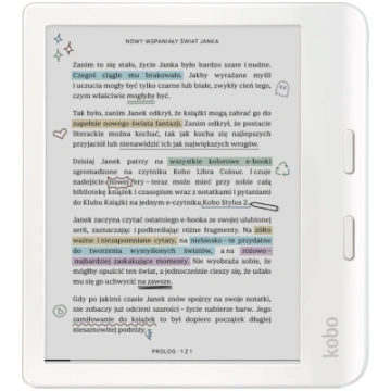 Rakuten Kobo Libra Colour e-book reader Touchscree