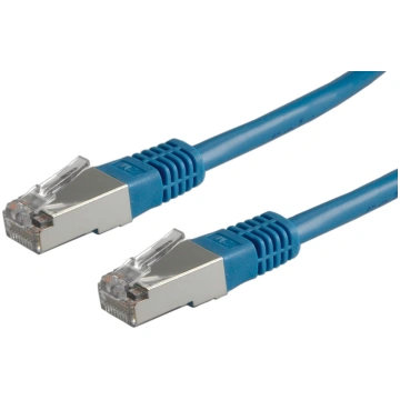 Value S/FTP (PiMF) Patch Cord, Cat.6 (Class E), bl