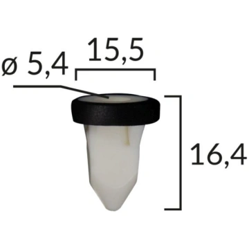 Tapsējuma podziņa ROM C30178 ROMIX