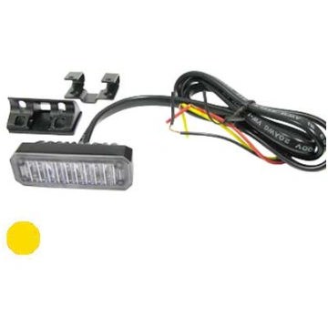 AXIXTECH LED horizontāla signāla gaisma, dzeltena