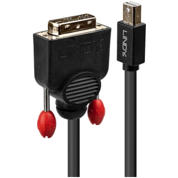 CABLE MINI DP TO DVI 3M/BLACK 41953 LINDY