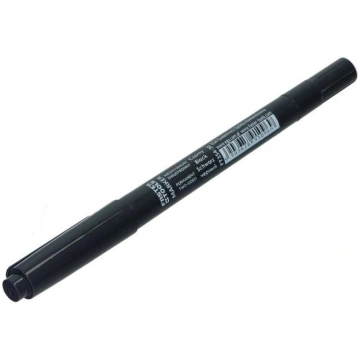 Permanentais marķieris FASTER TOOLS melns, divpusē