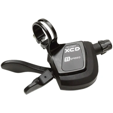 Comando Cambio DX 1x11V In Alluminio Nero
