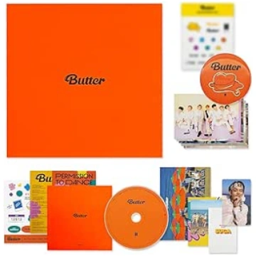 BTS albums - [BUTTER] (PHEACHES Ver.) CD-R + fotog