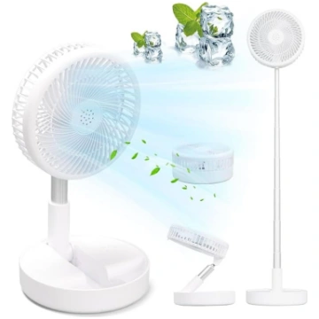 Portatīvs salokāms grīdas ventilators, galda venti