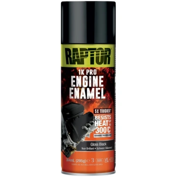 REEGB/AL - RAPTOR ceramic paint Glossy black for e