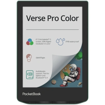 E-grāmatu lasītājs PocketBook Verse Pro Color Sage