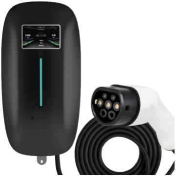 EV charging station EVCS7L Type2 32A 7kW 5.0m Riff