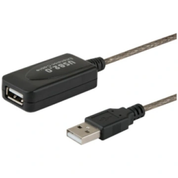 Savio CL-76 USB cable 5 m USB 2.0 USB A Black