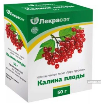 Viburnum sarkanie augļi, 50g LekraSet (Viburnum op