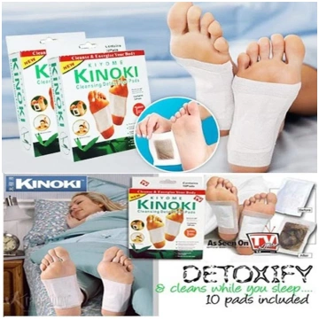Kinoki Detox 10gab bioplāksteri, detoksīkacijas pl