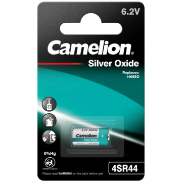 Camelion 4SR44/PX28, Silver Oxide, 6.2v