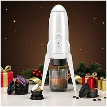 3-in-1 portatīvais espresso automāts ceļojumā, paš
