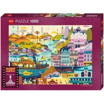 Heye Puzzle 1000 Filmy Wesa Andersena | 4001689300