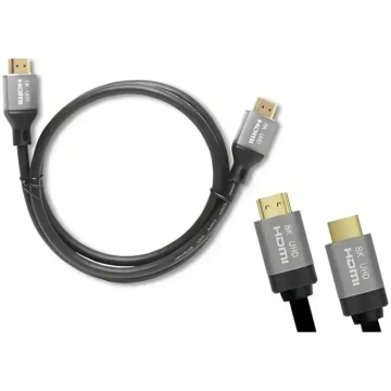 Fusion 2.1v HDMI -> HDMI kabelis 8K | 1m | melns F