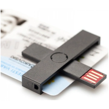 +ID Smart Card Reader black BLISTER ( 474800100372