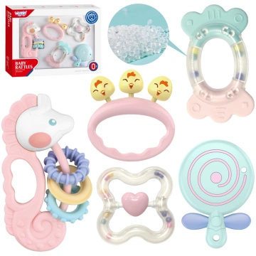 Woopie BABY sensoro grabulīšu zobu komplekts 47719
