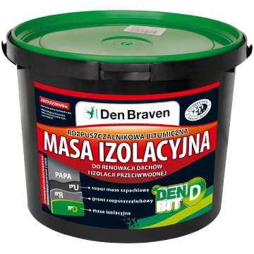 Bitumena masa DEN BIT -D 11kg DEN BRAVEN