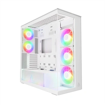 "Arctic Xtender (White) transparent window w/o GPU